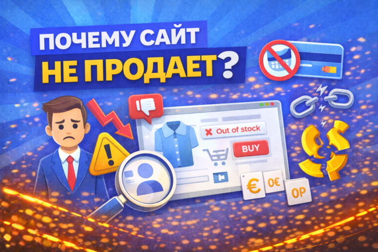 Почему сайт не продает?