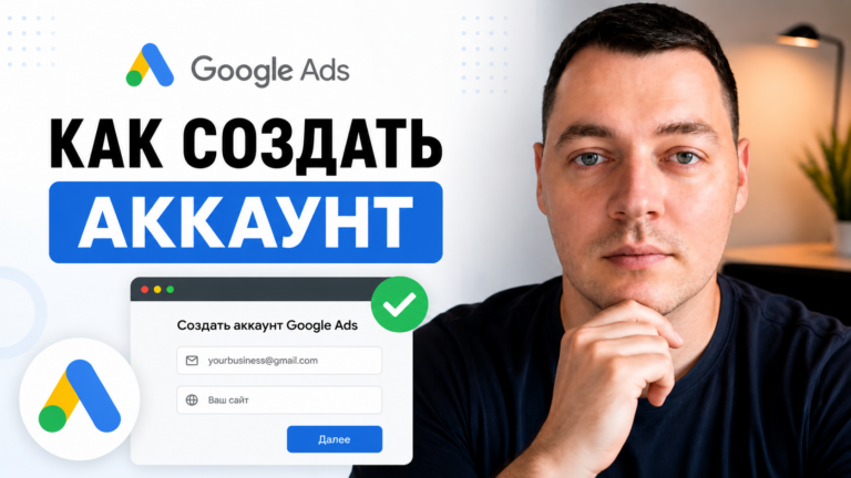 Как создать аккаунт Google Ads: пошаговая инструкция и важные настройки